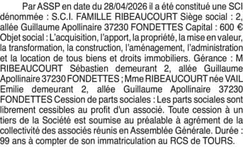 Contenu publication