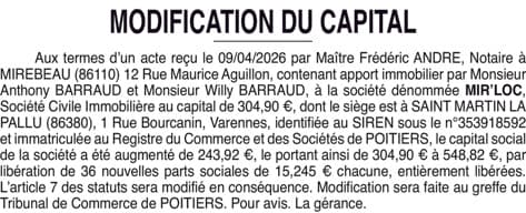 Contenu publication