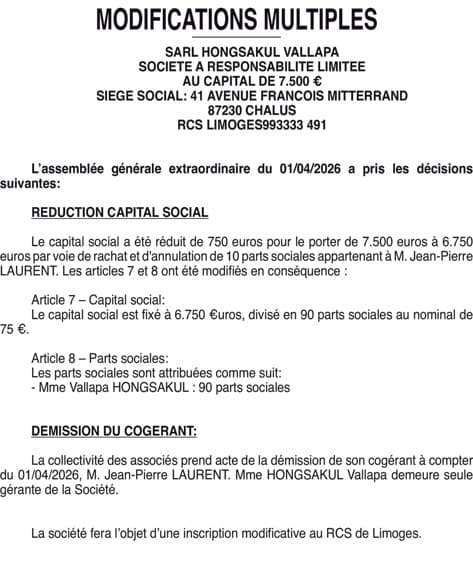 Contenu publication