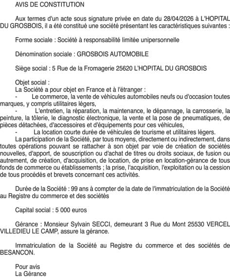 Contenu publication