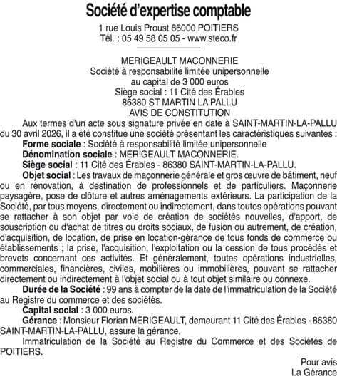 Contenu publication