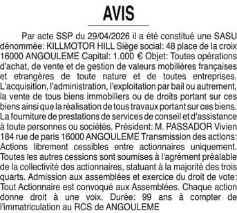 Contenu publication