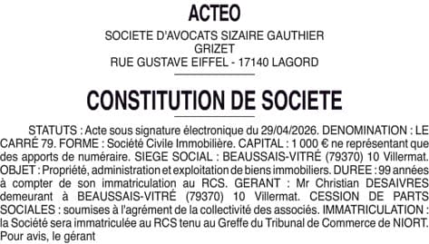 Contenu publication