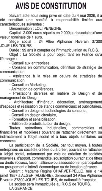 Contenu publication