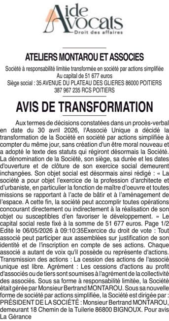 Contenu publication