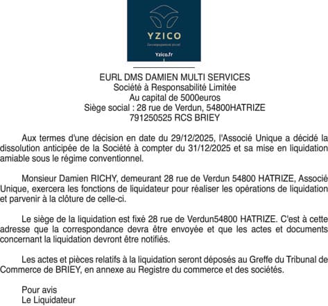 Contenu publication