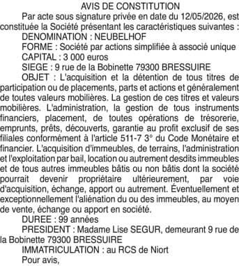 Contenu publication