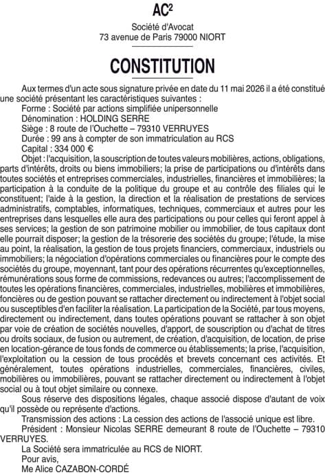 Contenu publication