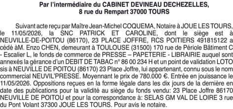 Contenu publication