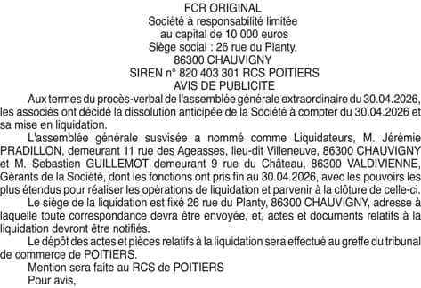 Contenu publication
