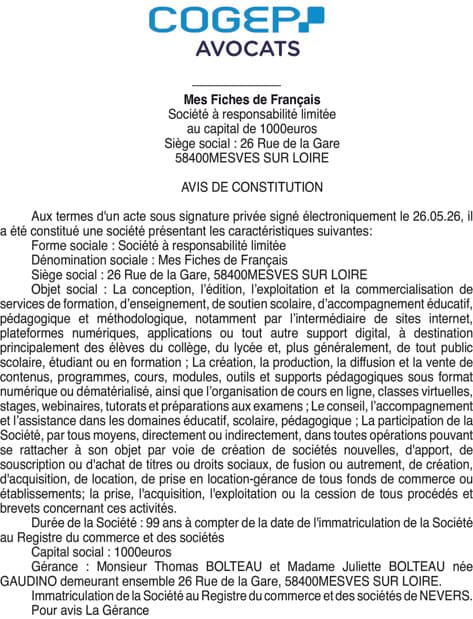 Contenu publication