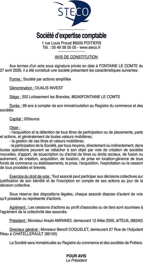 Contenu publication