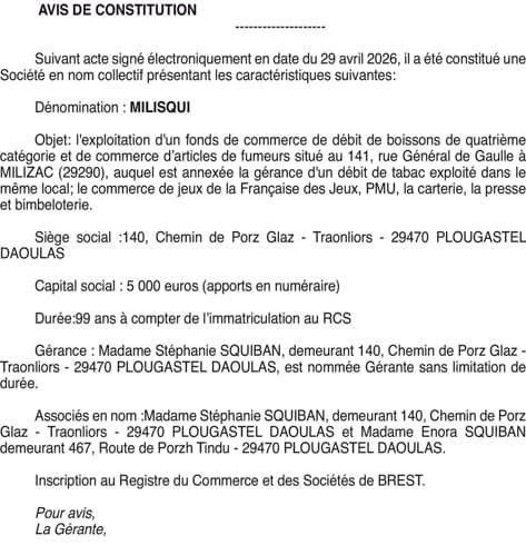 Contenu publication