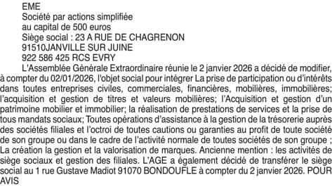 Contenu publication