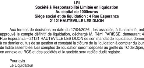 Contenu publication