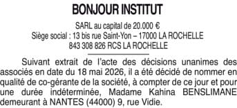 Contenu publication