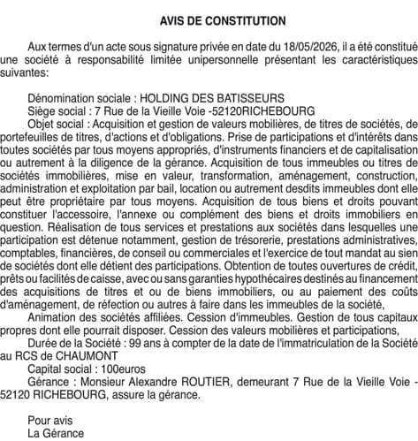 Contenu publication