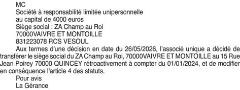 Contenu publication