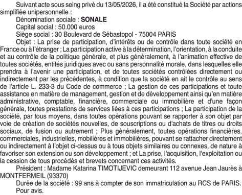 Contenu publication