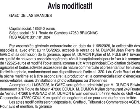 Contenu publication