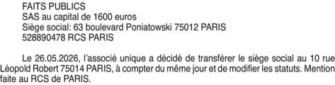 Contenu publication