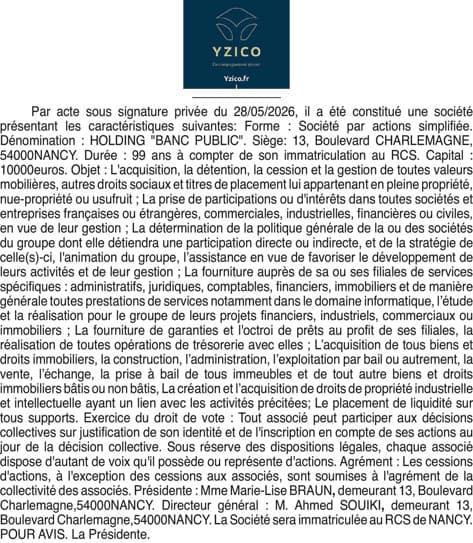 Contenu publication