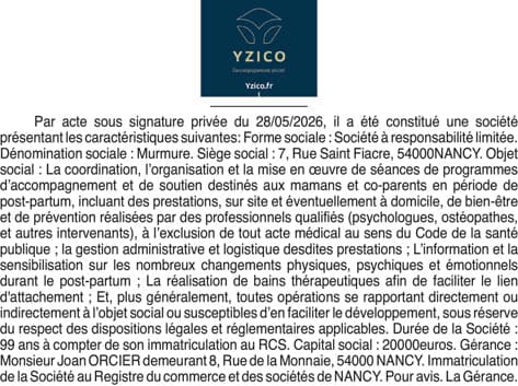 Contenu publication