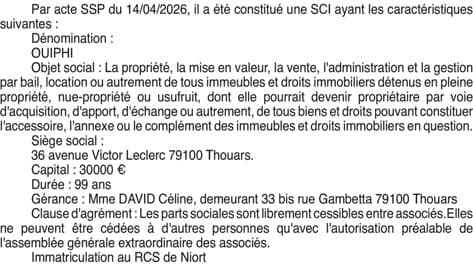 Contenu publication