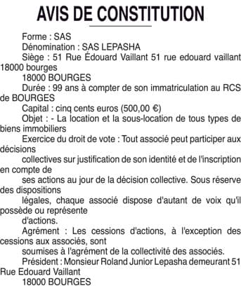 Contenu publication