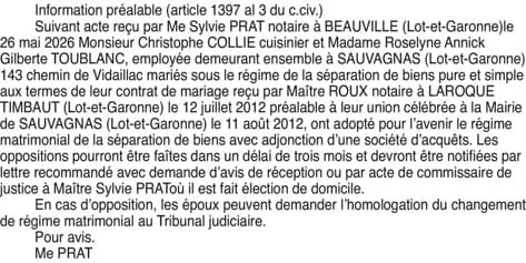 Contenu publication