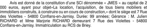 Contenu publication