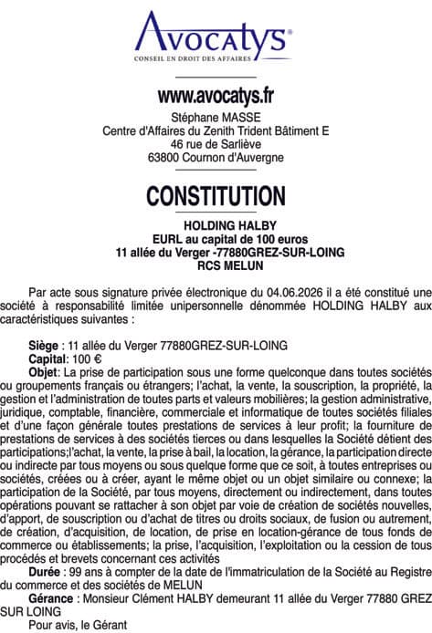 Contenu publication