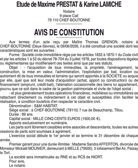 Contenu publication
