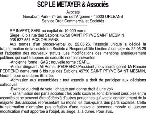 Contenu publication