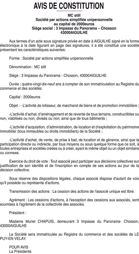 Contenu publication