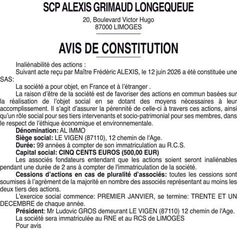 Contenu publication