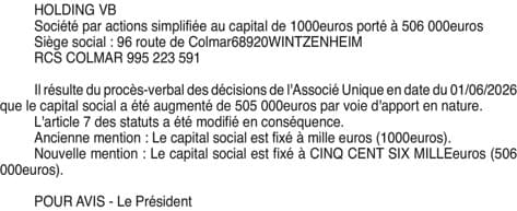 Contenu publication