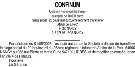 Contenu publication