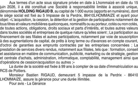 Contenu publication