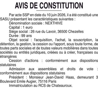 Contenu publication