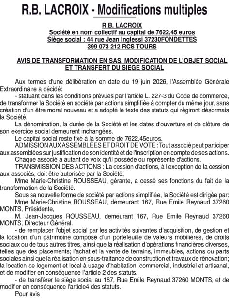 Contenu publication