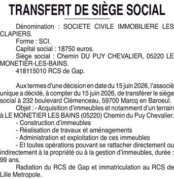 Contenu publication