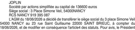 Contenu publication