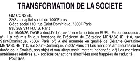 Contenu publication