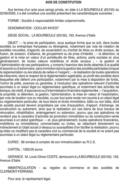 Contenu publication