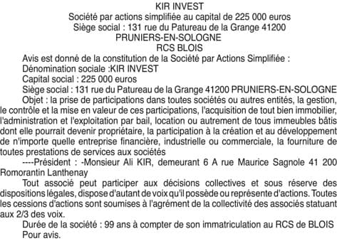 Contenu publication