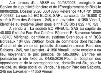 Contenu publication