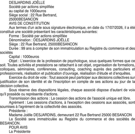 Contenu publication