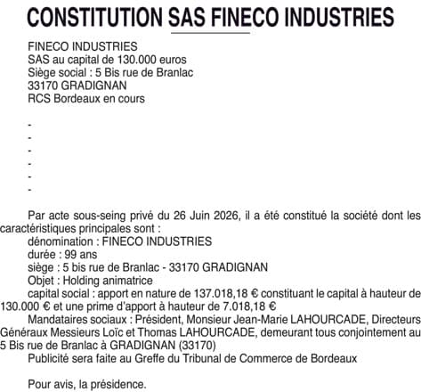 Contenu publication