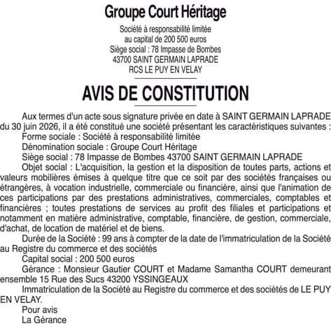 Contenu publication